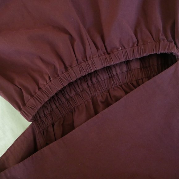 COS WIDE-LEG COTTON JUMPSUIT - Picture 10 of 10